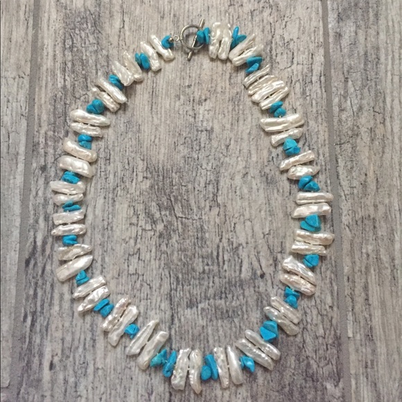COPY - Palm Beach Jewelry Pearl & turquoise - Picture 1 of 4